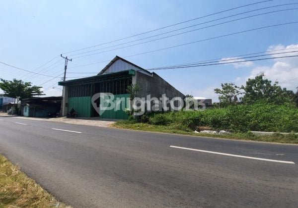 Affordable Warehouse Rental in the Red Zone at Kebakkramat, Karanganyar, Solo