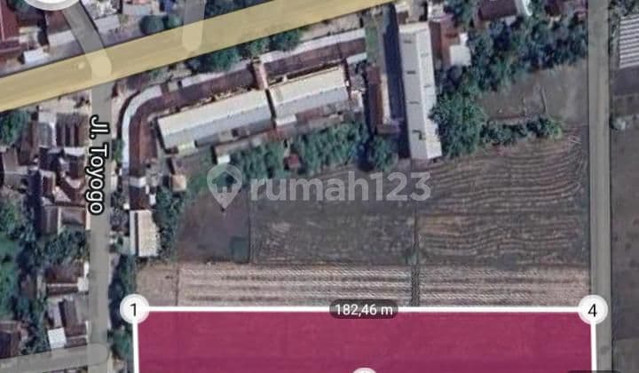 Tanah Murah Zona Merah Sambung Macan Sragen Cocok Untuk Pabrik