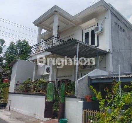 Affordable 2-Story House with Bonus Cafe in Downtown Solo Laweyan