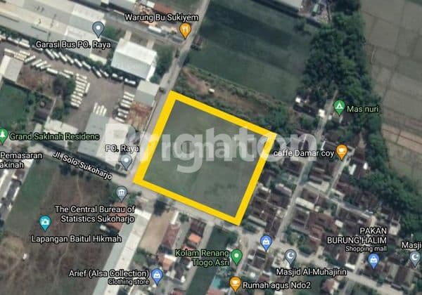 Tanah Murah Zona Merah Strategis di Bendosari Sukoharjo