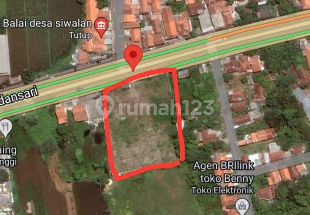 Tanah 4480 strategis jalan Mayjen S Parman