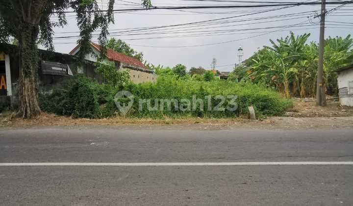 Dijual Tanah Komersial Nol Jalan Raya Menganti Lidah Kulon