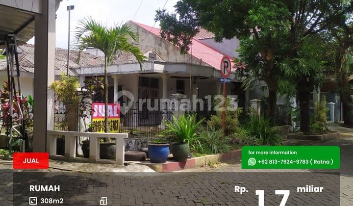 Rumah hitung tanah posisi pojok Sawojajar 1