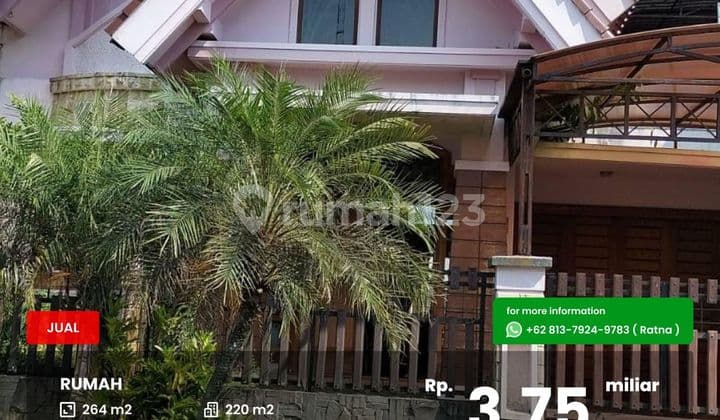 Rumah 1,5 Lantai Istana Dieng