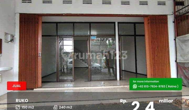 Ruko 2 Lantai Poros Jalan Ramai Sawojajar 1