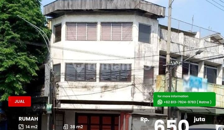 Ruko 3 Lantai Di Tengah Kota Malang