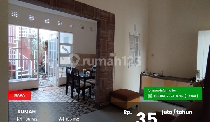 Rumah Dekat Akses Tol Sawojajar