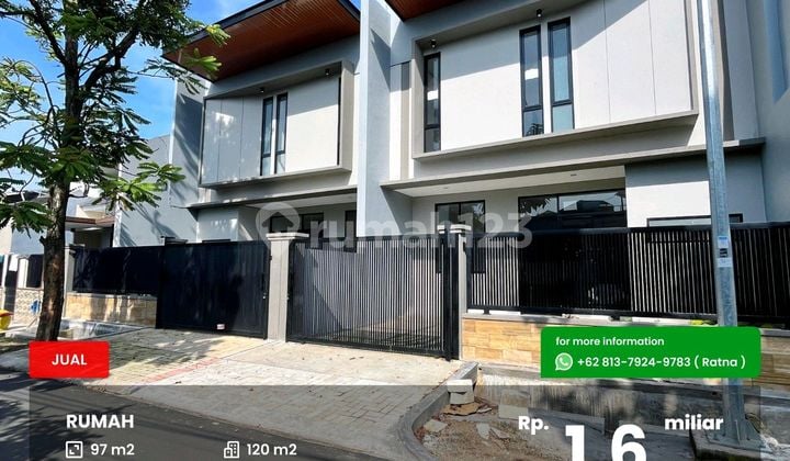 Rumah Baru Modern Minimalis Sawojajar 1