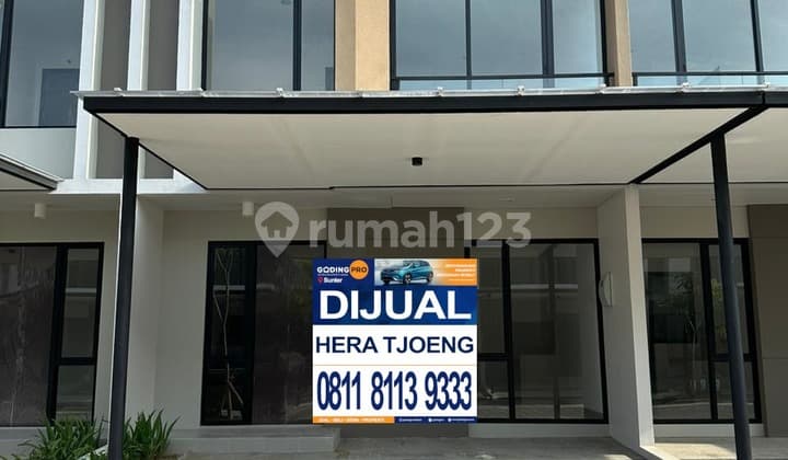 Rumah bagus Perumahan Milenial PIK2 SHM unfurnished