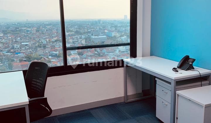 Ruang Kantor Siap Pakai di Hq Asia Afrika
