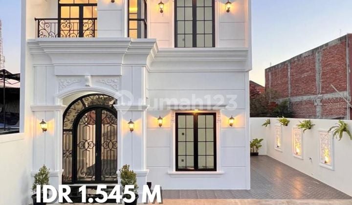 Rumah Dijual Di Kukusan 3 Lantai Pinggir Jalan Dekat Pintu Tol