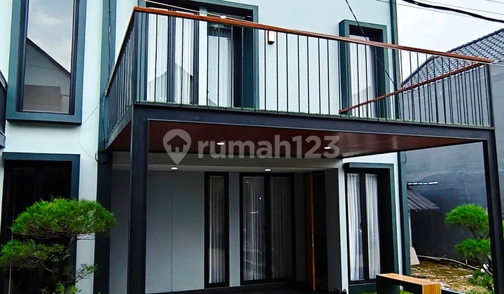 Rumah 2 Lantai di Bojongsari Depok Semi Furnished Akses Lebar