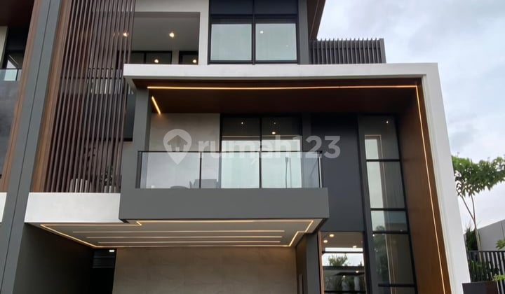 Rumah Mewah di Sawangan Ada Lift Private Bergaya Kontemporer