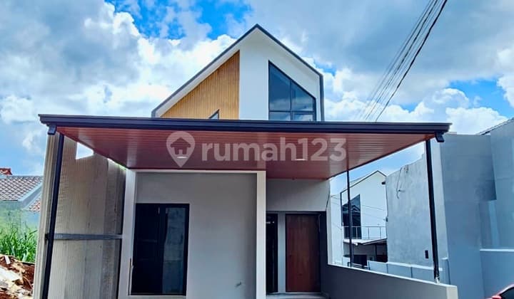 Rumah 2 Lantai Pancoran Mas Siap Huni Dekat Pintu Tol Desari