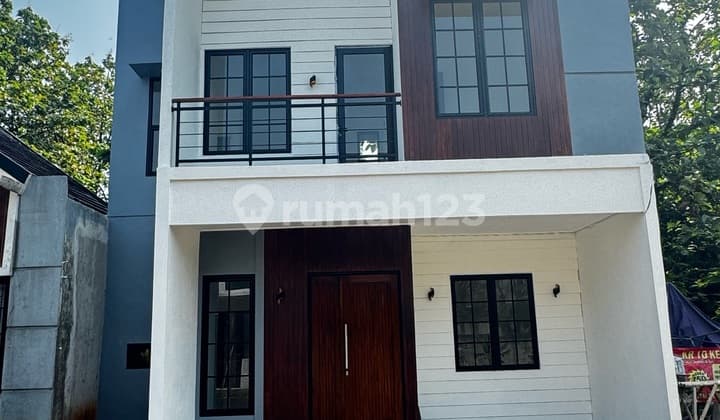 Rumah 2 Lantai Di Cinangka Pondok Cabe Akses 2 Mobil Dp 0