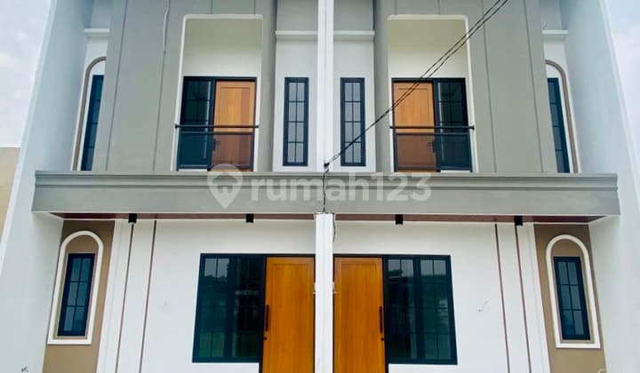 Rumah 2 Lt di Bojongsari Kamar 4 Siap Huni Pinggir Jalan Utama