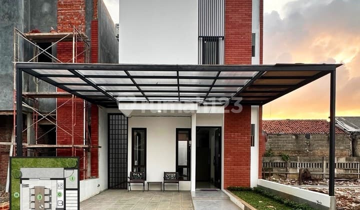 Rumah Murah Pondok Cabe Siap Huni Dekat Kampus Ut Full Bata Merah