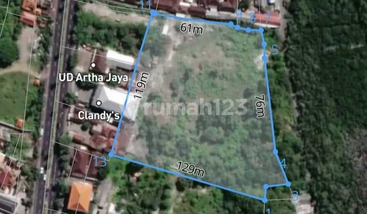 Big Land Near By Pass Ngurah Rai Jimbaran For Long Term Lease