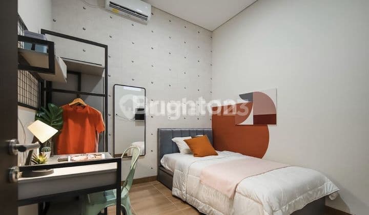 Kost Strategis Murah 3 Lantai 268 M2 Kemanggisan Dekat Binus Anggrek