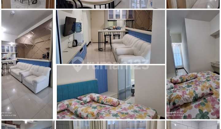 Sewa Aptmn Amor Bulanan Tahunan 2Br Furnished Siap Huni LT Rendah