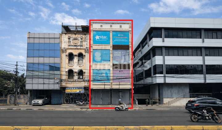 Ruko Premium 4,5 Lantai di Petojo Selatan - Ring 1 Jakarta Pusat, Cocok Kantor & Usaha