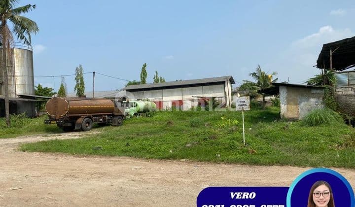 Lokasi pinggir raya serang jln utama Cikupa Tangerang Gudang Lt 12000m