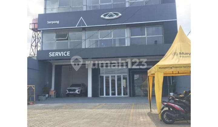 Murah Bangett Disewakan Ruko Gandeng 3 Raya Serpong LT 540 ( 13.5X40)