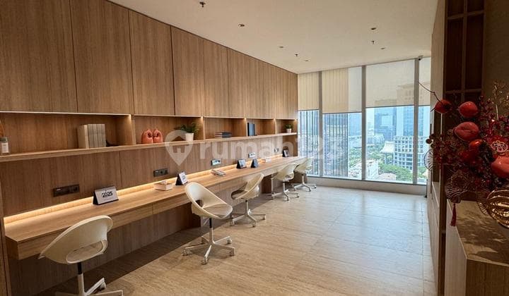 Dijual Office Gold Coast Pik 93 M2 Fully Furnished Bagus Minimalis Modern