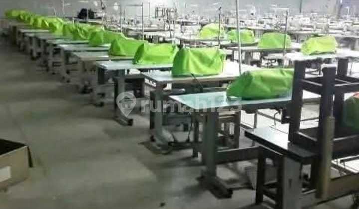 FOR SALE GARMENT FACTORY Cibungbulang Bogor