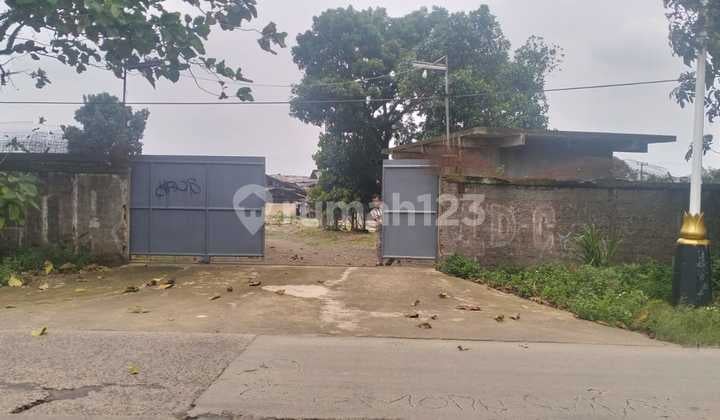 Dijual Tanah Murah + Bangunan Gudang & Mess Karyawan -J