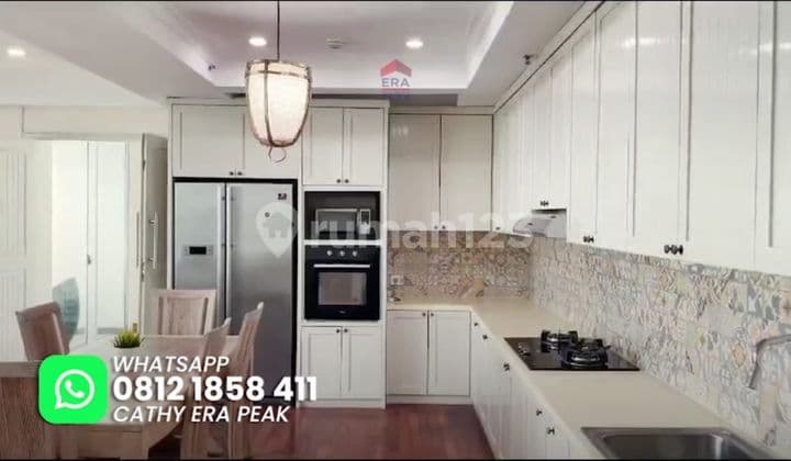 Kemang village 2 br siap huni furnish bagus di jual cepat