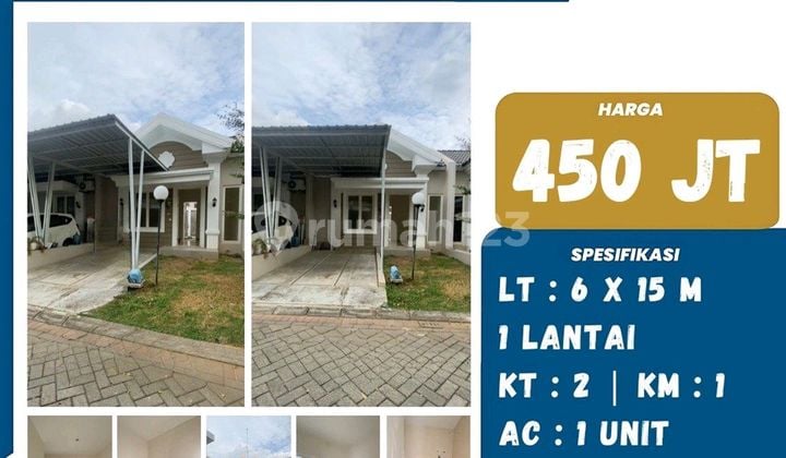 Rumah Murah Cluster Rosemary Green River View