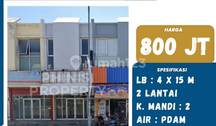 Dijual Ruko Citra Garden Gowa Siap Pakai