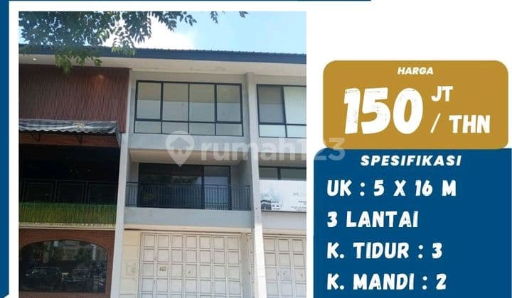 Disewakan Ruko Rolling Hills Tanjung Bunga Dekat Trans Studio Mall