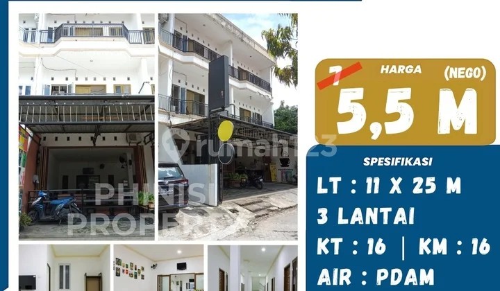 Dijual Rumah Kos Eksklusif Jalan Wijaya Kusuma Dekat Veteran Dijual Rumah Kos Eksklusif Jalan Wijaya Kusuma Dekat Veteran
