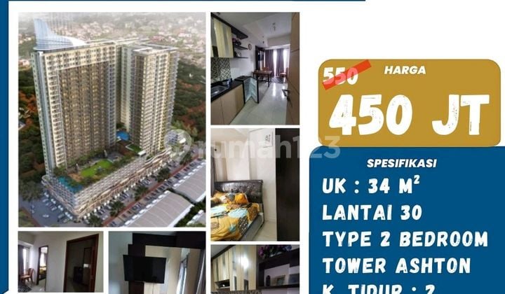Dijual Apartmen 2Br Murah di Vidaview