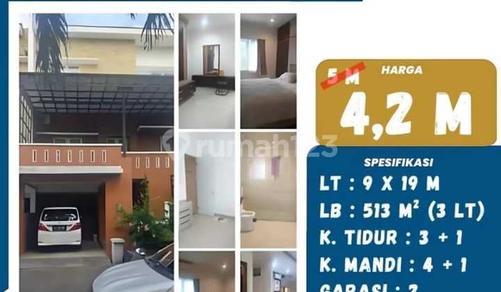 Dijual Rumah Besar di Primewood Mansion Jalan Pengayoman Panakkukang