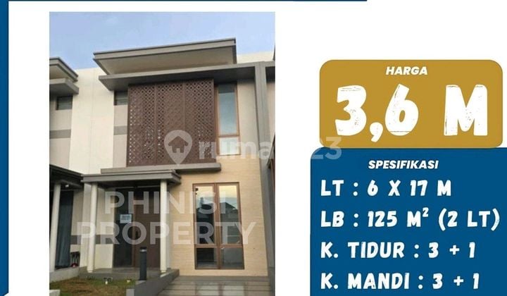 Dijual Rumah Treasure Island Citraland City Cpi Harga Terbaik