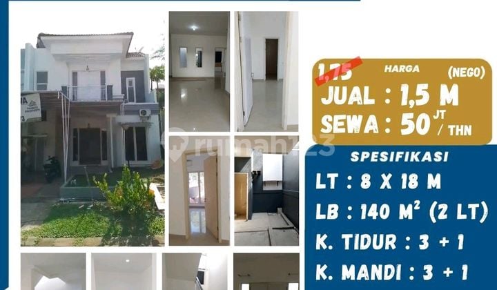 Runah 2 Lantai Di Cluster The Clove Tanjung Bunga Runah 2 Lantai Di Cluster The Clove Tanjung Bunga