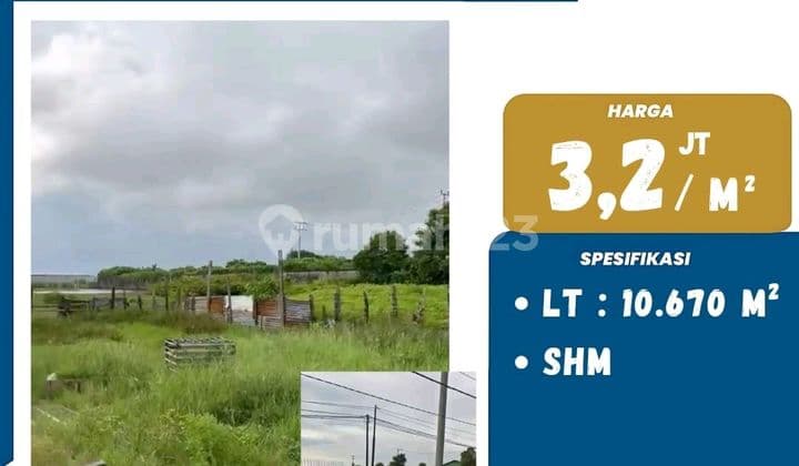 Kavling Besar Di Poros Jalan Ir Sutami