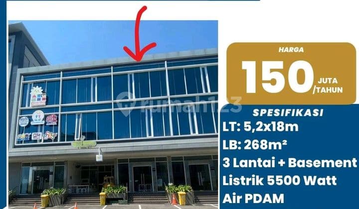 Disewakan Ruko Business Park Citraland Cpi Harga Murah