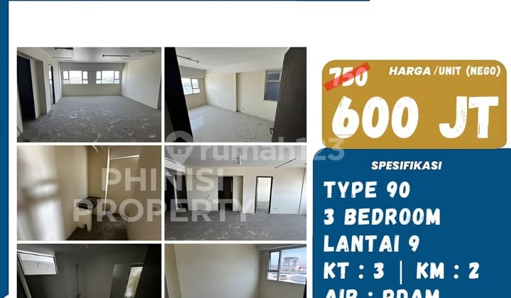 Dijual Murah Apartemen Royal Panakkukang 3 Bedroom