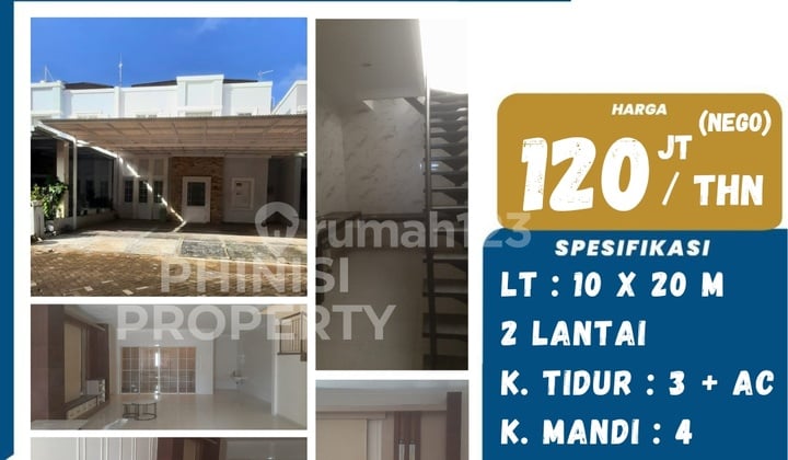 Disewakan Rumah Kompleks Pavillion Tanjung Bunga