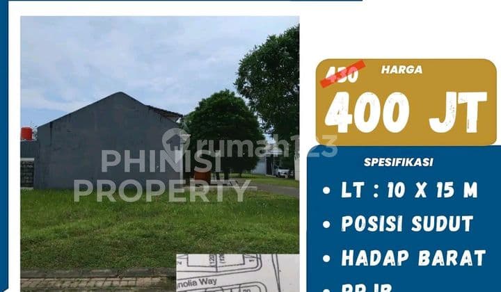 Kavling Besar Posisi Sudut Di Green River View Tanjung Bunga