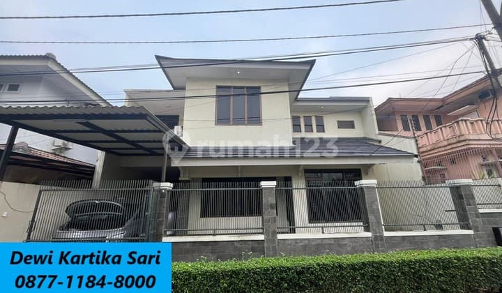 Rumah Unfurnished Siap Huni Akses Cepat di Sektor 9 Bintaro Jaya WM-15187