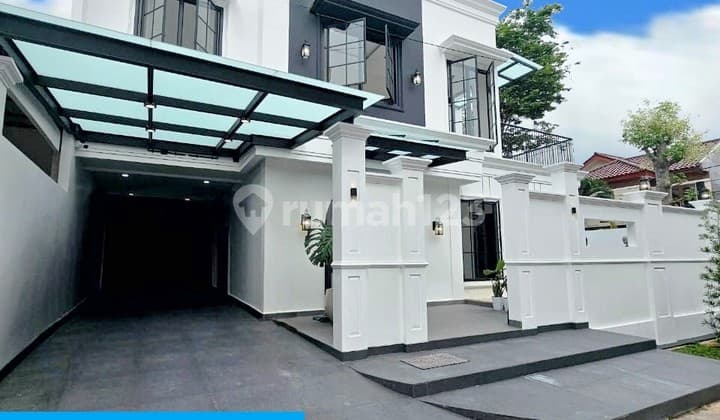 Rumah 2 Lantai Dijual American style Baru di Maleo Bintaro Sektor 9 LR-14908