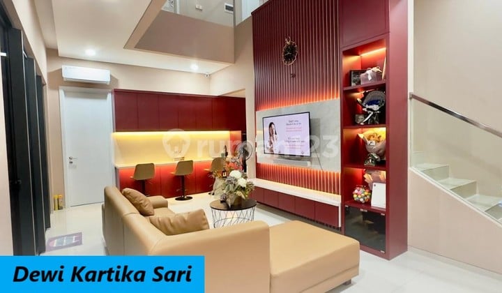 Rumah Dijual Fully Furnished 2 Lantai Discovery Bintaro Jaya OM-15860