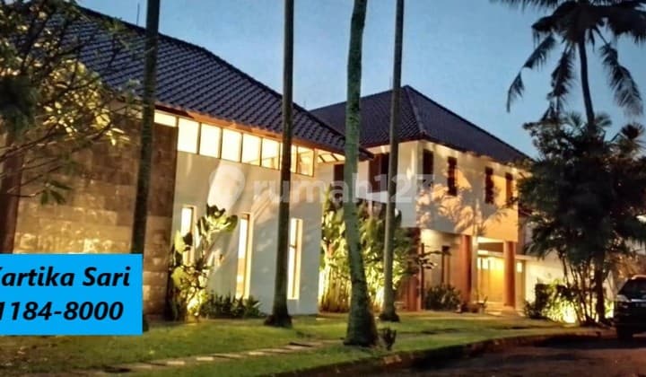 Rumah Nyaman Area Luas Siap Huni di River Park Bintaro Jaya NY-17082