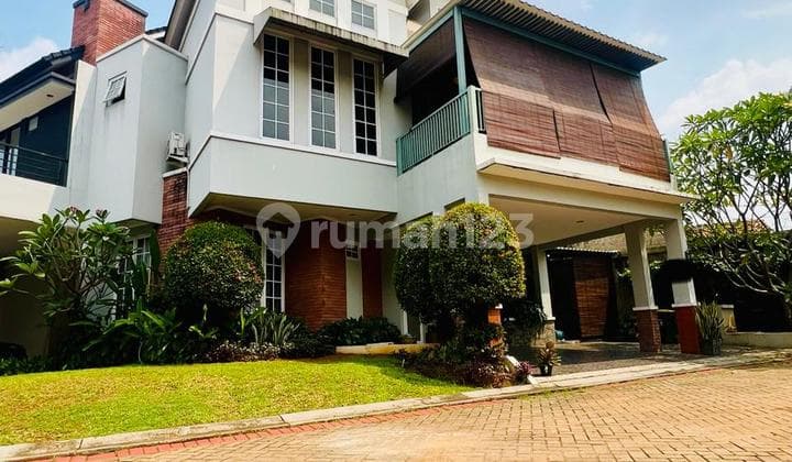 Rumah Hook 2 Lantai Furnished Cluster Discovery Bintaro Sektor 9