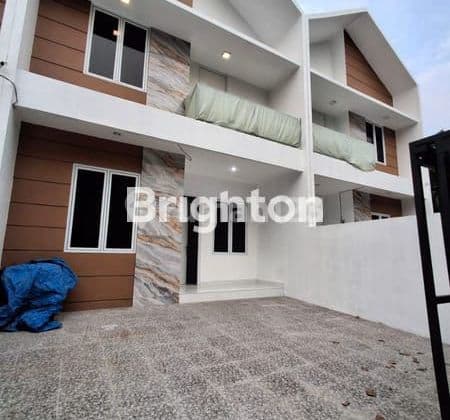 Rumah Kavling DKI Hoek 8 x 15 Hadap Selatan Brand New Siap Huni 3 kamar tidur